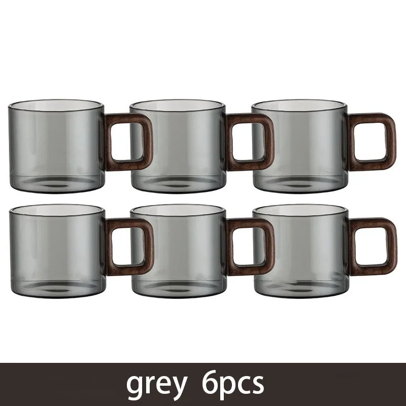 فوم كوب زجاج مقاوم للحرارة - 120 مل - 2/4/6 قطع