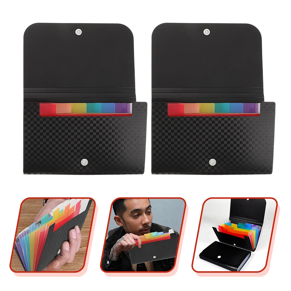 

7/13 Layer Small Expanding File Document Folders Mini File Folder File Case Wallet Folder Holder School Office
