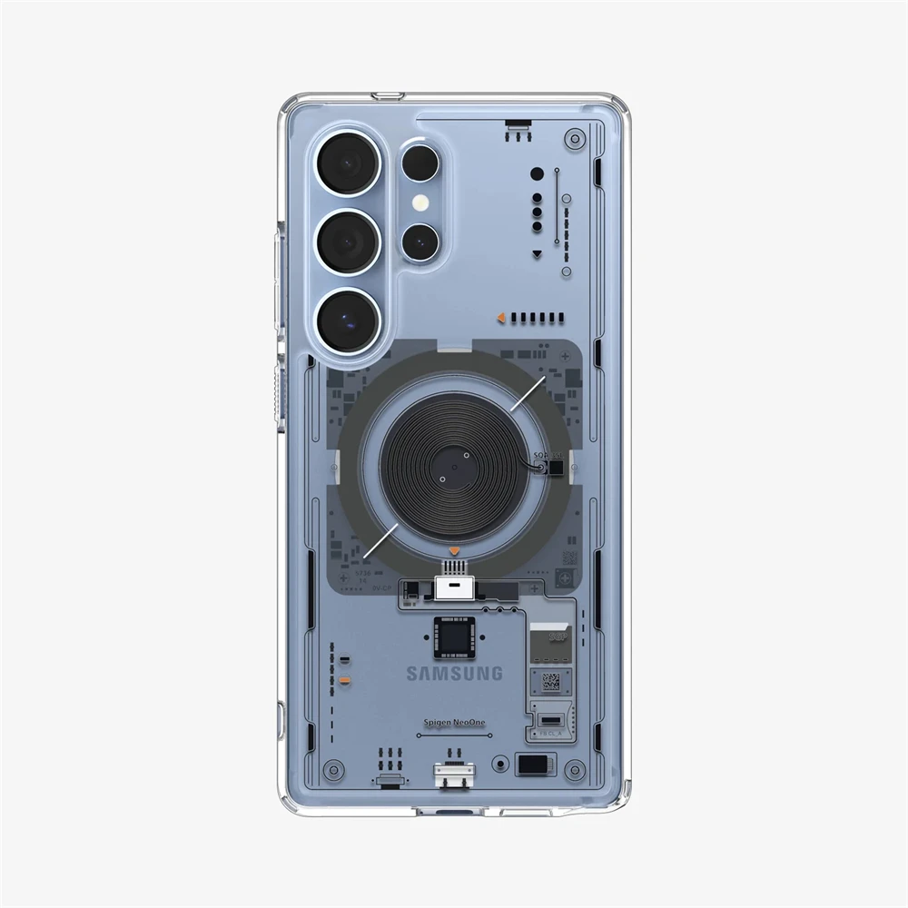 Spigen für Samsung Galaxy S25 Ultra S26 S24 S23 Ultra Plus Ultra Hybrid Magnetische Softcase für MagSafe Transparente Weiche Hülle – Detail 1