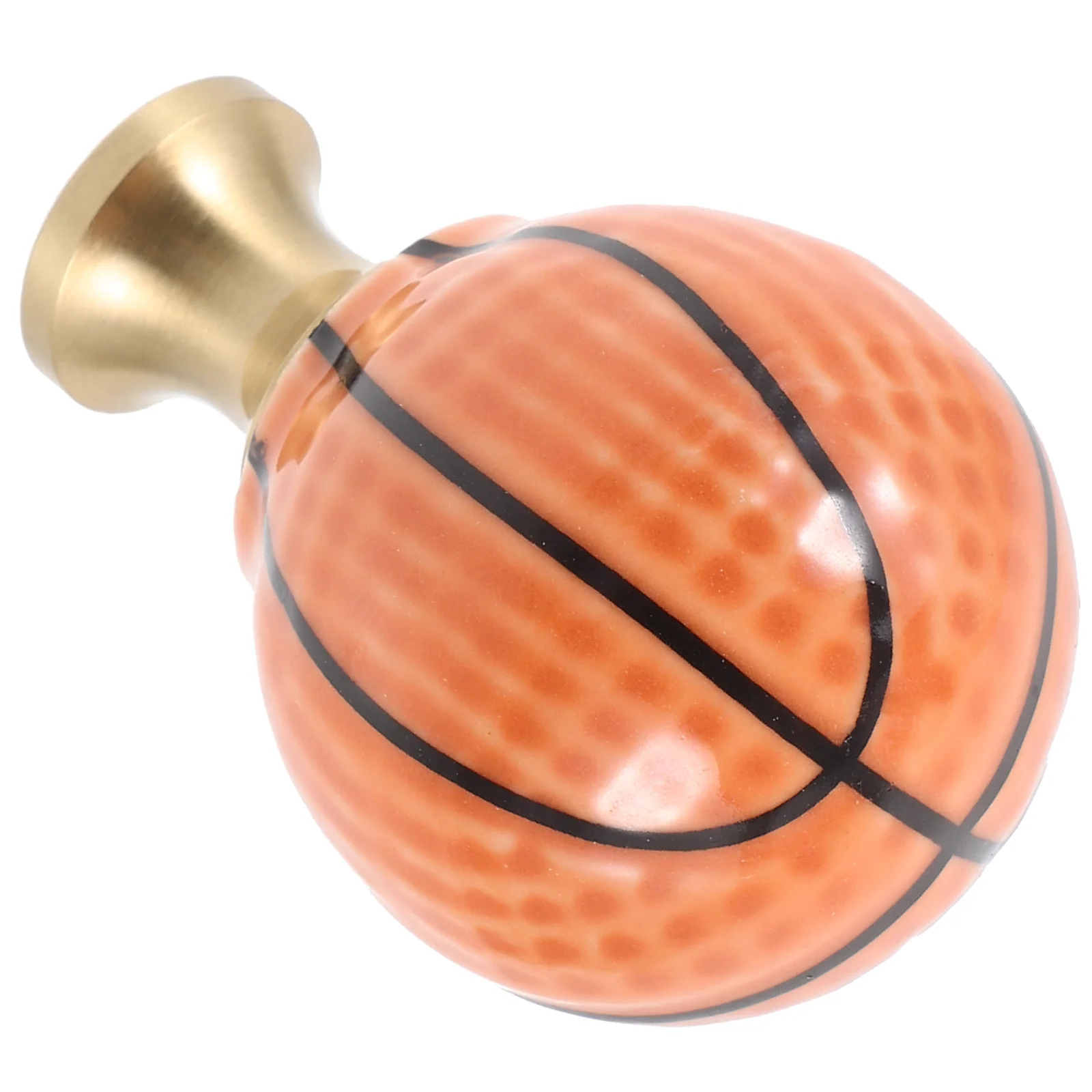 

Cabinet Knob Sports Ball Shaped Drawer Knob Ceramic Dresser Pull Furniture Handle Wardrobe Pull