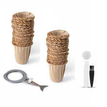 

83PCS Cup Coffee Filter Paper Holder Hand Brewed Coffee Filter Paper Holder Drip Coffee Machine Filter Clip