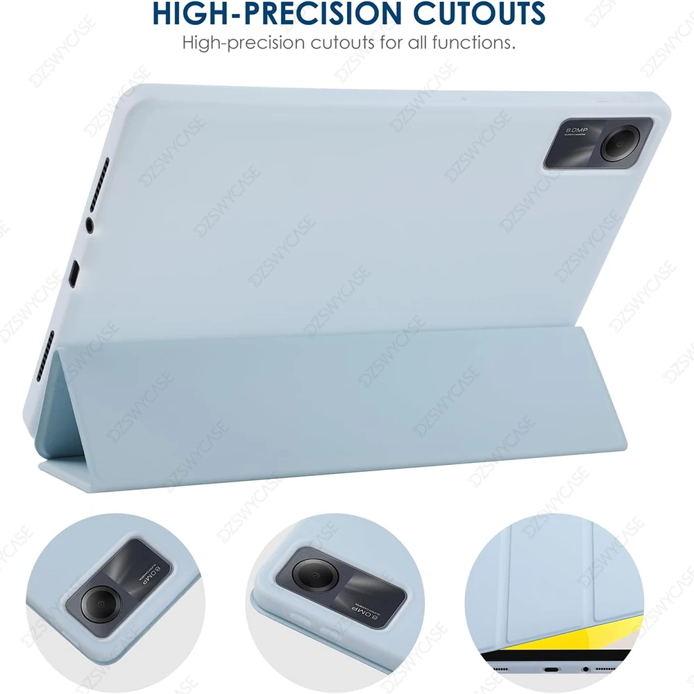 Slim Leather Protective Magnetic Case with Stand and Auto Sleep/Wake