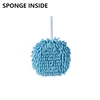 Blue with sponge