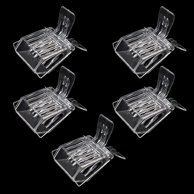 2 Db Méh Queen Catcher Színtelen Átlátszó Műanyag Klip Ketrec Méhészeti Felszerelés Szerszám Méhész Elszigetelő Helyiség - Image 6