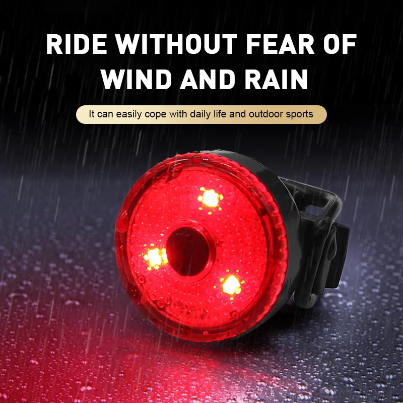 Smart Turn Signal Light Bike Rear Tail Laser Led Bicycle Usb Indicator
