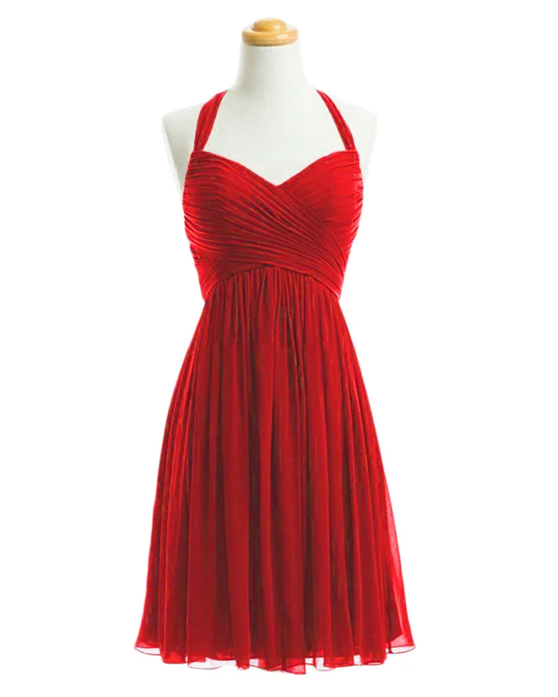 

Popodion Open Back Bridesmaid Dress with Suspender Sexy Dress Bu10362