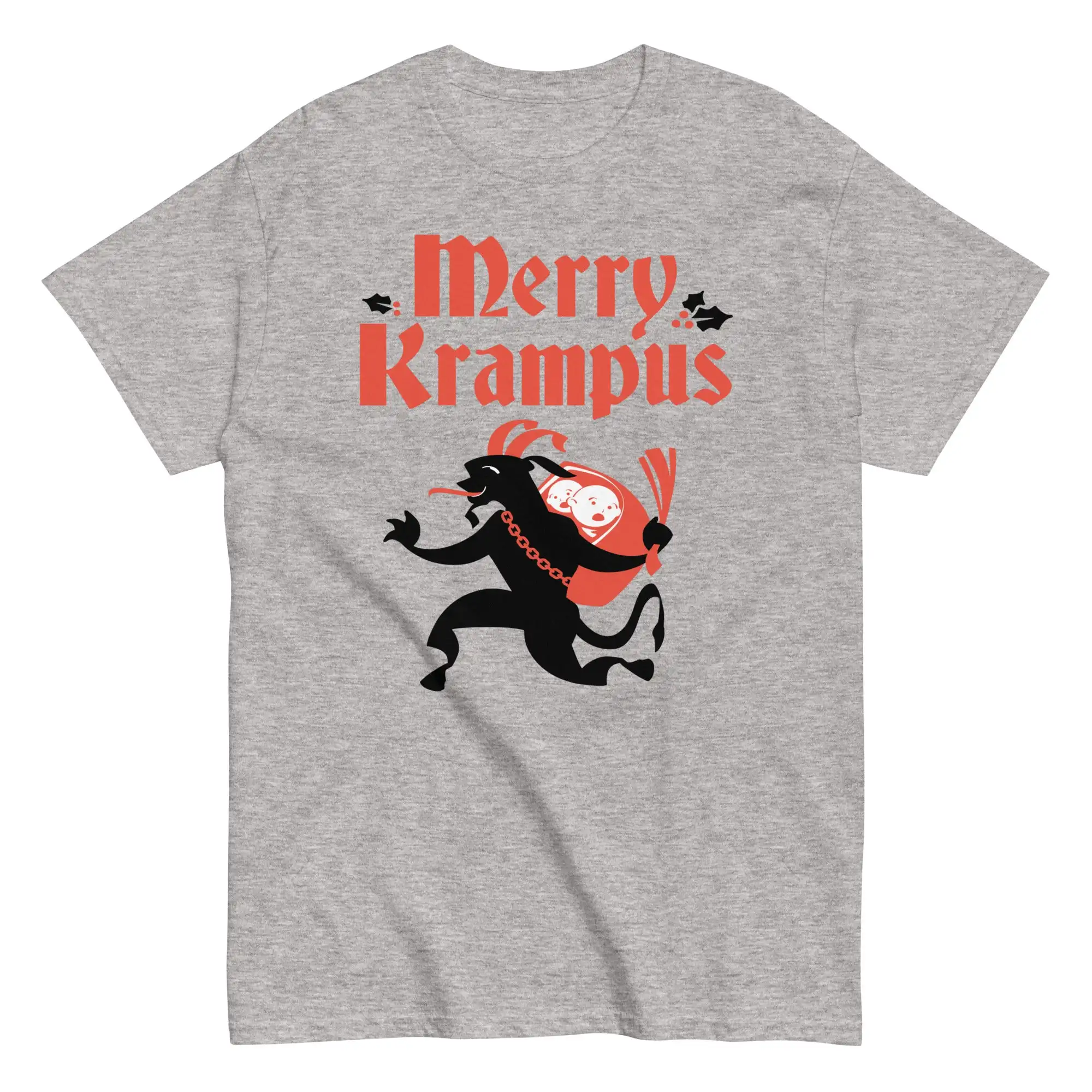 

Футболки с рисунком аниме Merry Krampus для мужчин и женщин, футболки с коротким рукавом, Новое поступление, летние футболки унисекс