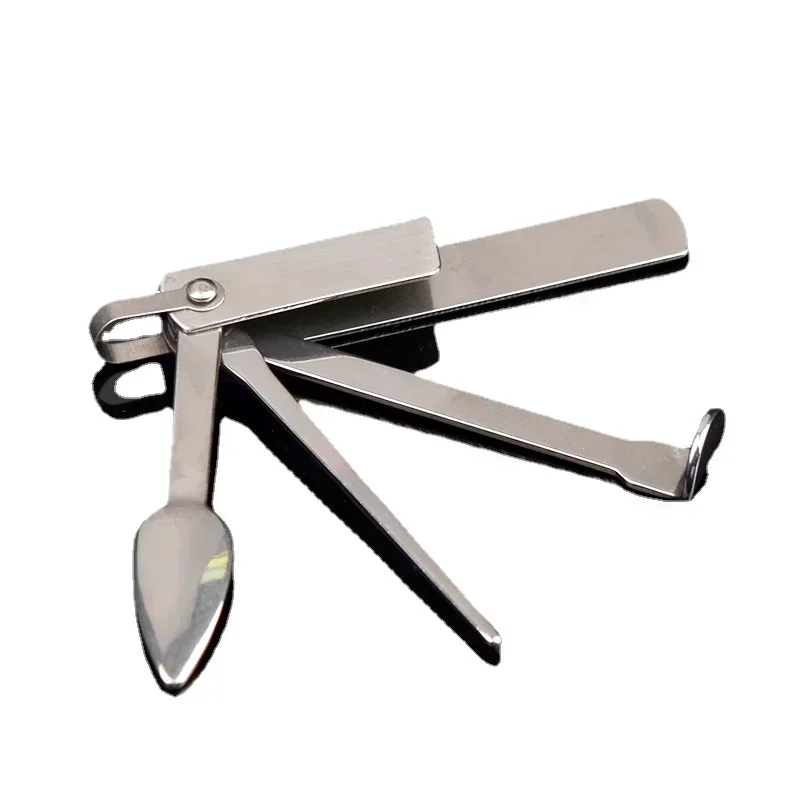 Tobacco Pipe Presser Press Rod Cigar Pass Needle Drill Smoking Pipe Pressing Rod Tamper Cleaner Cleaning Tool 3 in 1