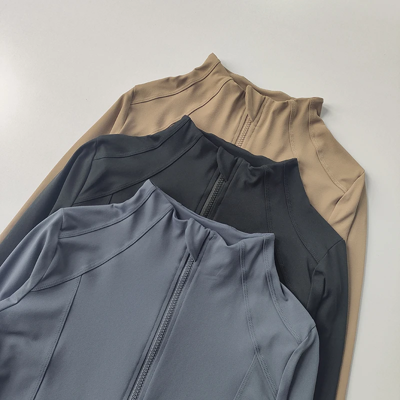 Sports Jacket Sports Shirt Sports T Shirt Women Slim Fitting Professional Fast Drying Running Long Sleeved Crop Tops