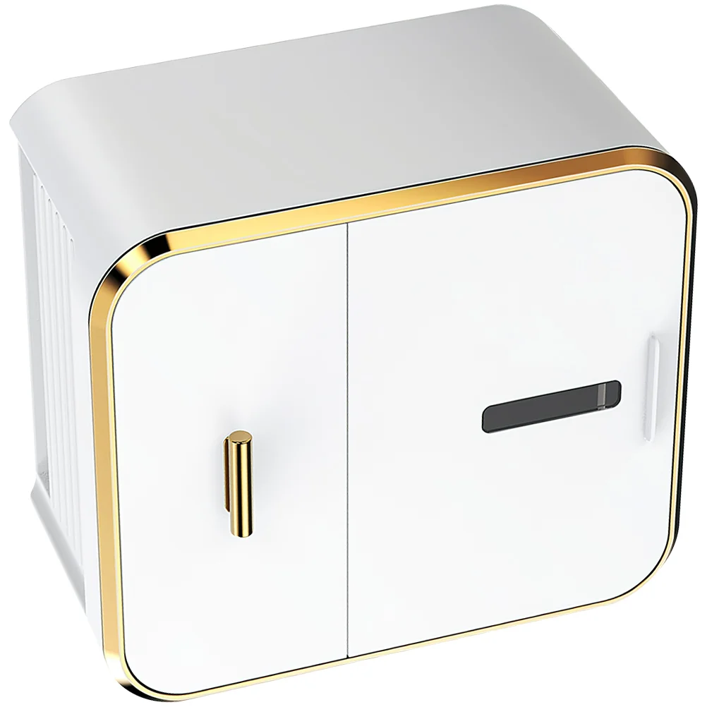 

Tissue Boxes Bulk Toilet Paper Organizer Storage Rack Bracket Punch-free Holder Wall Mount