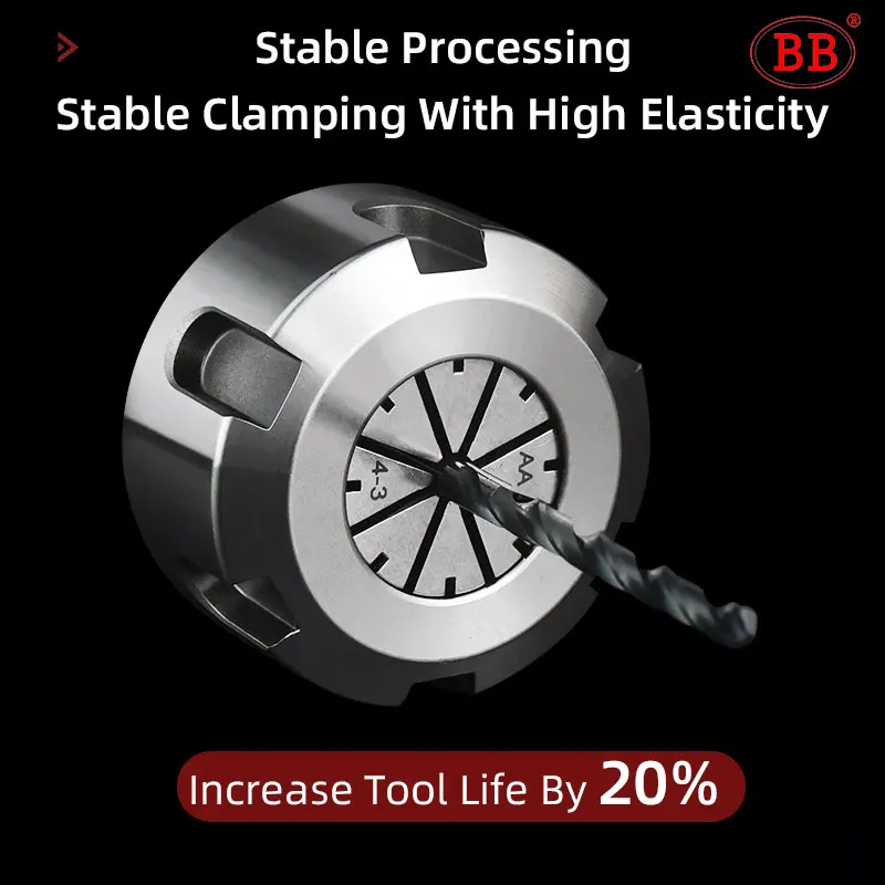 BB Spring Collet Chuck ER32 ER40 Tool Holder CNC AA AAA 0.005 Engraving Milling Lathe Machine spring collet tool holder collet chuck lathe tool holder spring collet chuck collet chuck holder engraving collet chuck lathe tool
