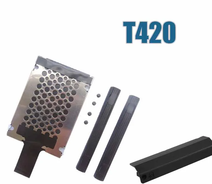 Nuovo Hdd Hard Drive Cover Caddy Rails Per Ibm/Lenovo Thinkpad T420 T420I