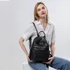 2023 New Fashion Genuine Leather Women Backpacks Luxury Brand Female Real Natural Leather Ladies Girl Student Casual Backpack 5