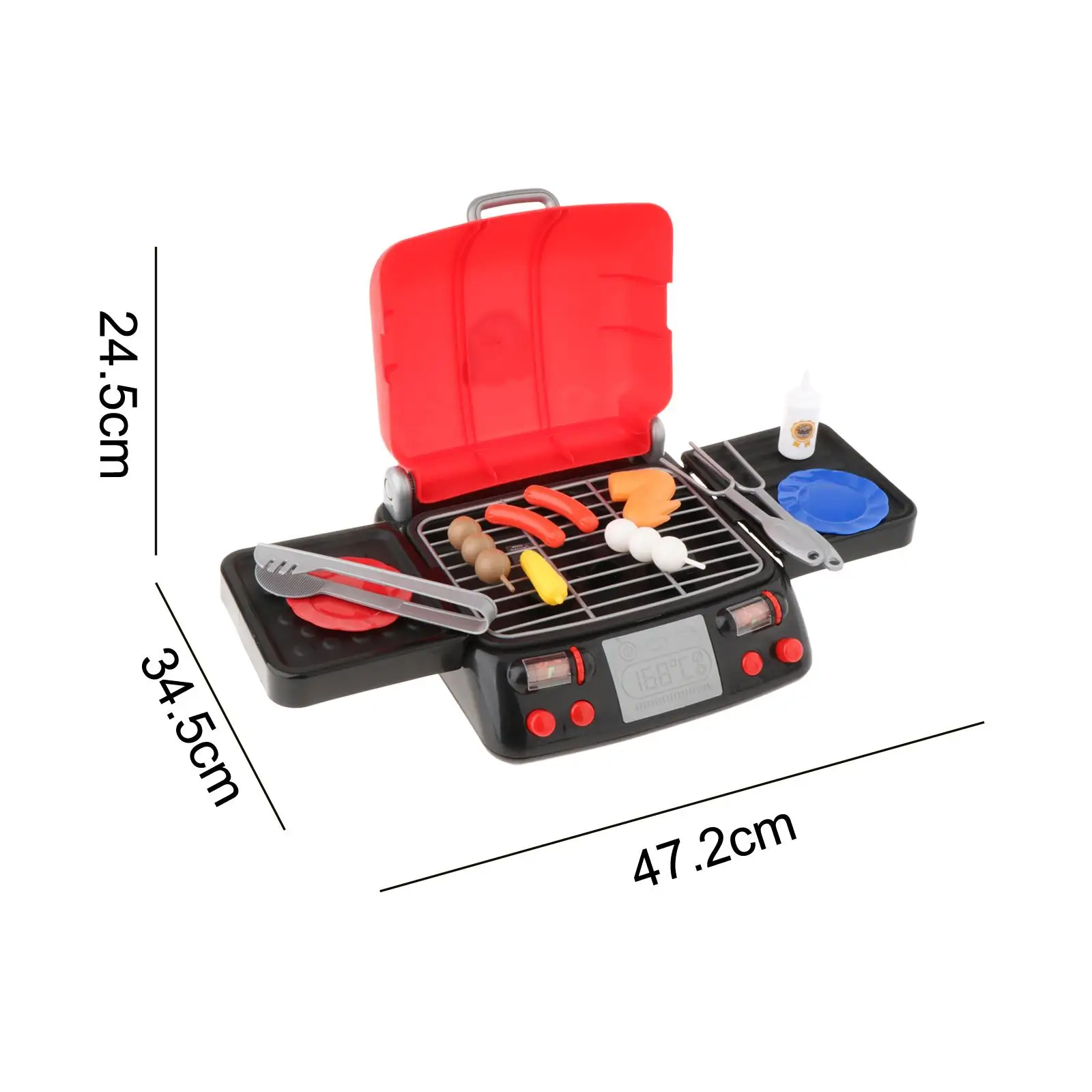 Toddlers Barbecue Toy Set Pretend Play Camping BBQ Toys Kids Grill Playset Toddlers Barbecue Toy Set Pretend Play Camping BBQ Toys Kids Grill Playset
