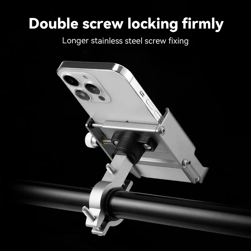 Universal 360° Rotation Phone Holder for Bicycles and Motorcycles
