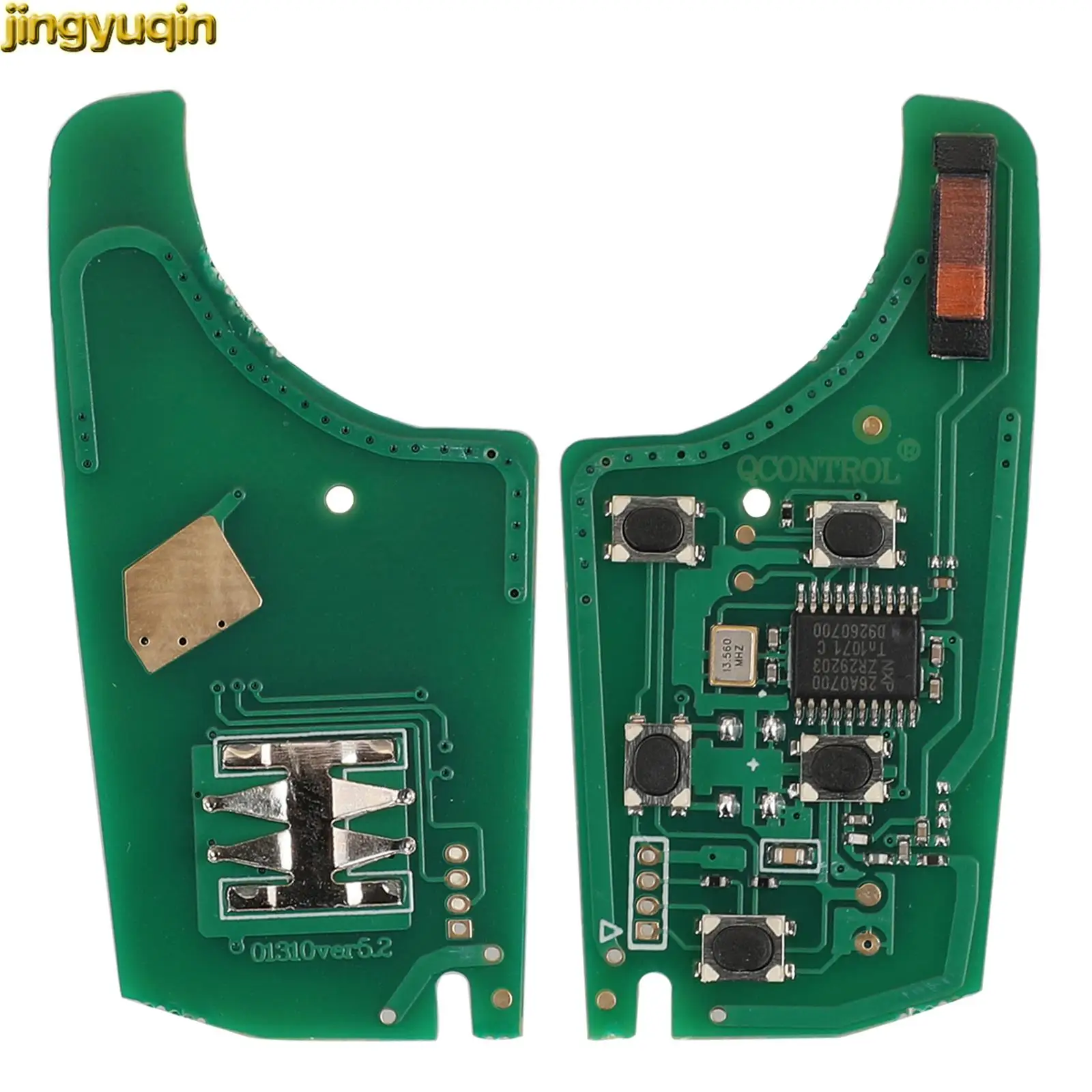 Jingyuqin 5pcs Remote Car Key Electronic Circuit Board 315/433MHZ For Chevrolet Malibu Cruze Aveo Spark Sail Opel 2 3 4 5 Button