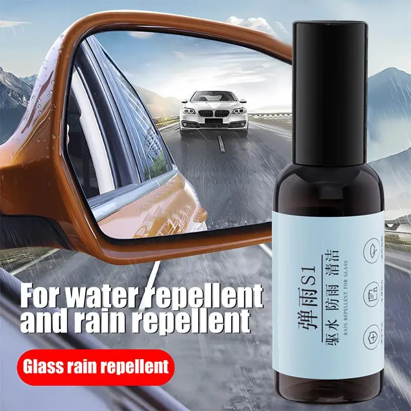 50ml Rainproof Anti-fog Agent For Car Glass Anti Rain Anti-Fog Coating Windshield Cleaner Inside Long Lasting For Glasses