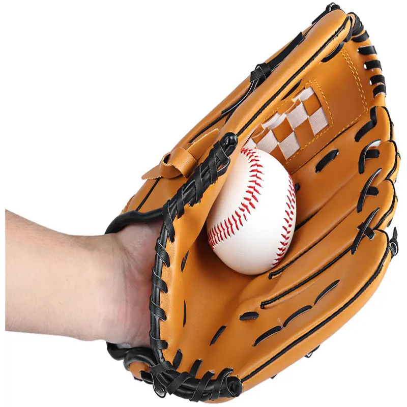 Outdoor Sports Two Colors Baseball Glove Train Softball Practice Equipment Size Left Hand For Adult Men Women New baseball gloves