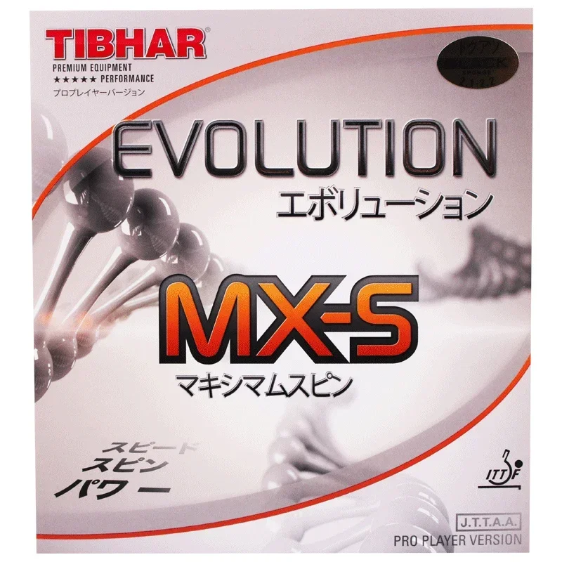 

TIBHAR-Evolution Table Tennis Rubber, MX-S, EL-S, FX-S, Germany, Pips In Tensor, Ping Pong Rubber for Fast Attack with Loop