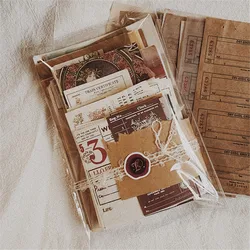 Autocollants en papier de décoration Vintage, 230 pièces/paquet, bloc Notes, Notes, Message, agenda, Scrapbooking, artisanat de papeterie, DIY bricolage 
