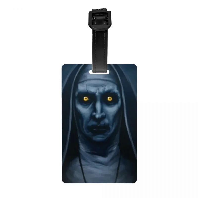 

The Conjuring Sister Valak Luggage Tag for Suitcases Cute Horror Devil Witch Baggage Tags Privacy Cover ID Label