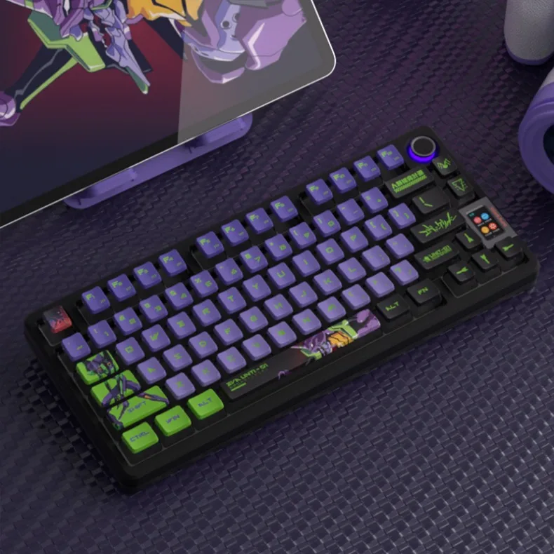 Desenhos animados Anime Keycap, Keycap translúcido retroiluminado,