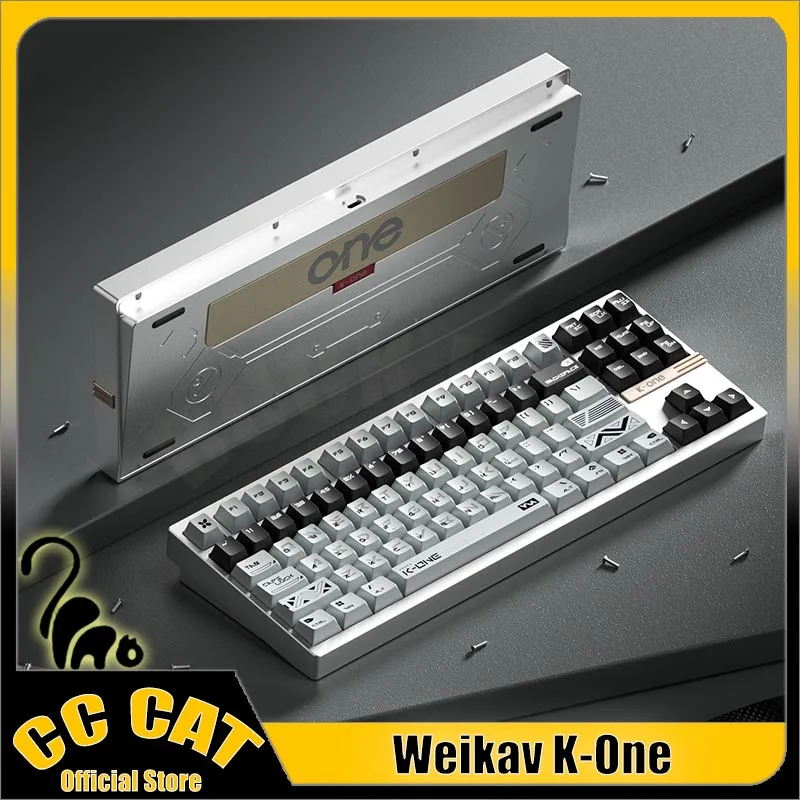MorkBlade x Weikav K-ONE 80 シルバー Weikav x Morkblade K-ONE 80 Aluminum Magnetic HE Gaming