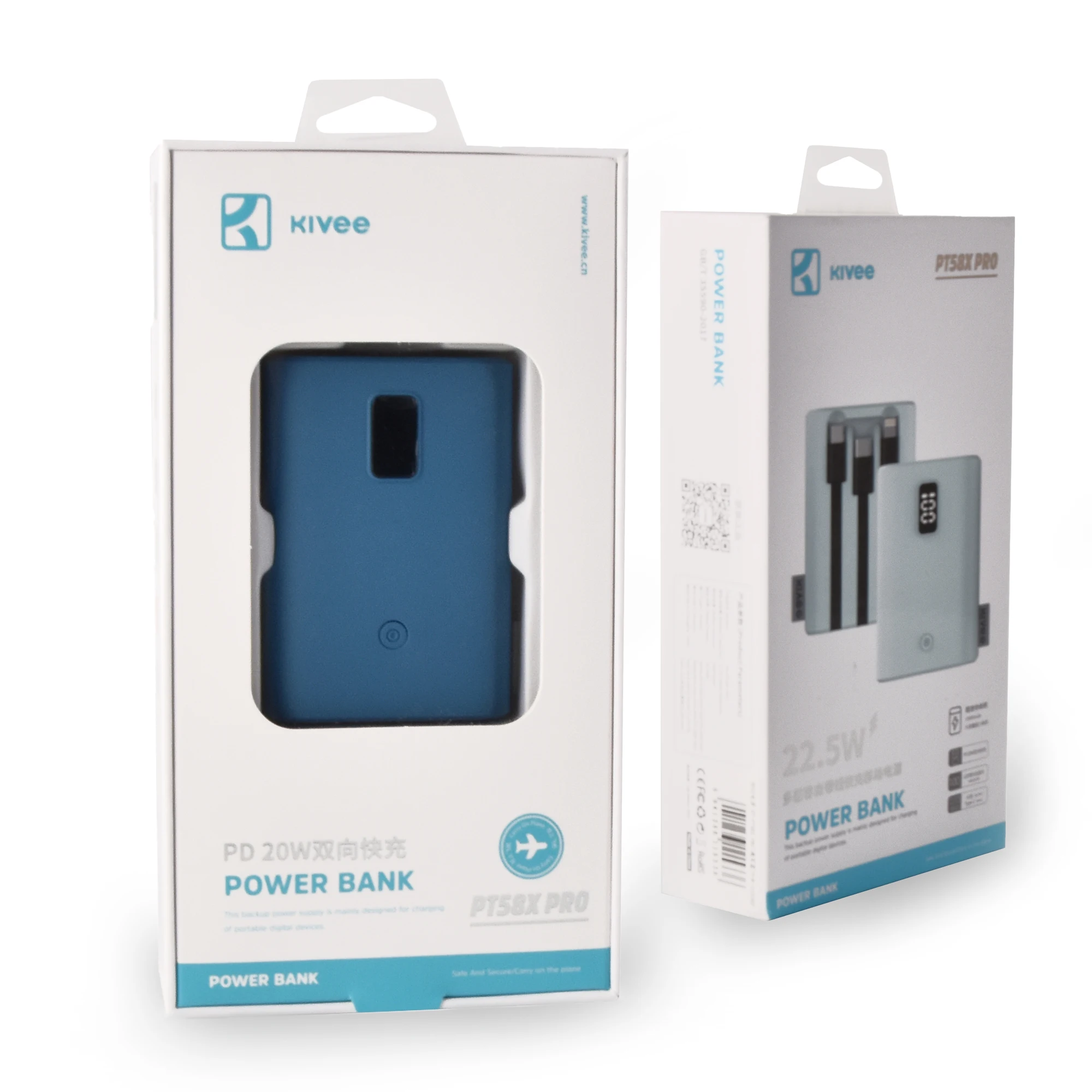 Portable Charger Power Bank, 10000mah Fast Charging Dual USB Battery Pack for phone, Tablet
