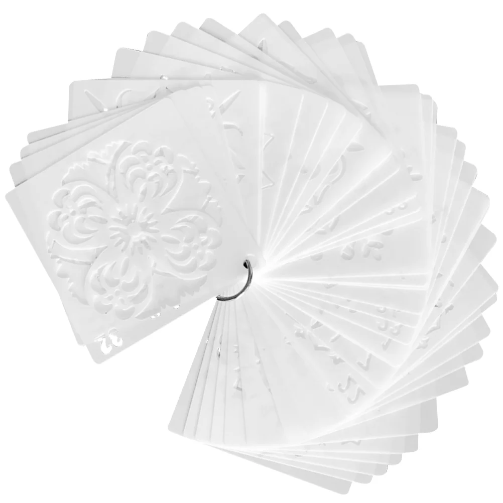 Stencils Mandala Painting Template Wall Set Drawing Flower Planner Dot Darwing Cut Tools Furniture Holiday Die sewing template