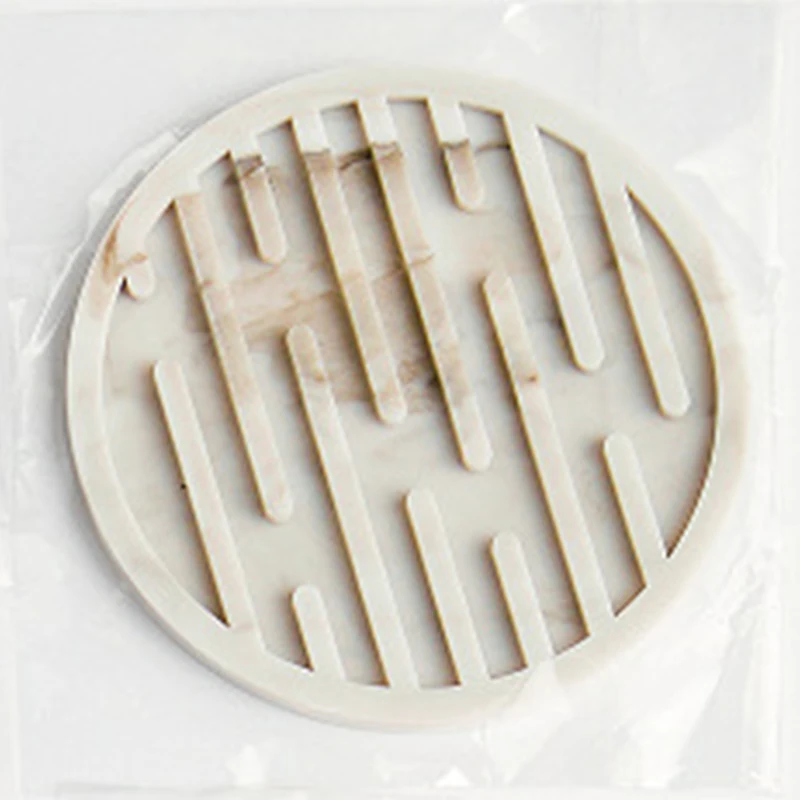 Silicone Heat-Resistant Round Beverage Coaster and Table Protector