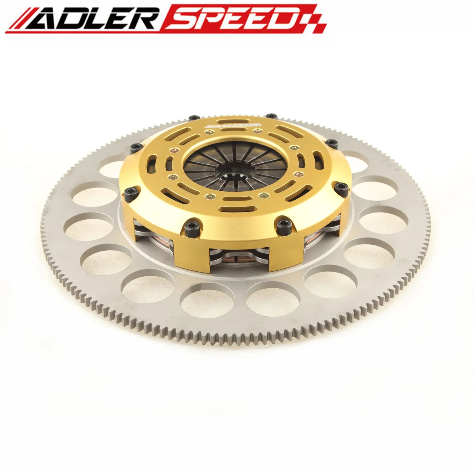 포드 머스탱 GT 4.6L SOHC 6볼트용 ADLERSPEED 레이싱 클러치 트윈 디스크 키트 및 플라이휠