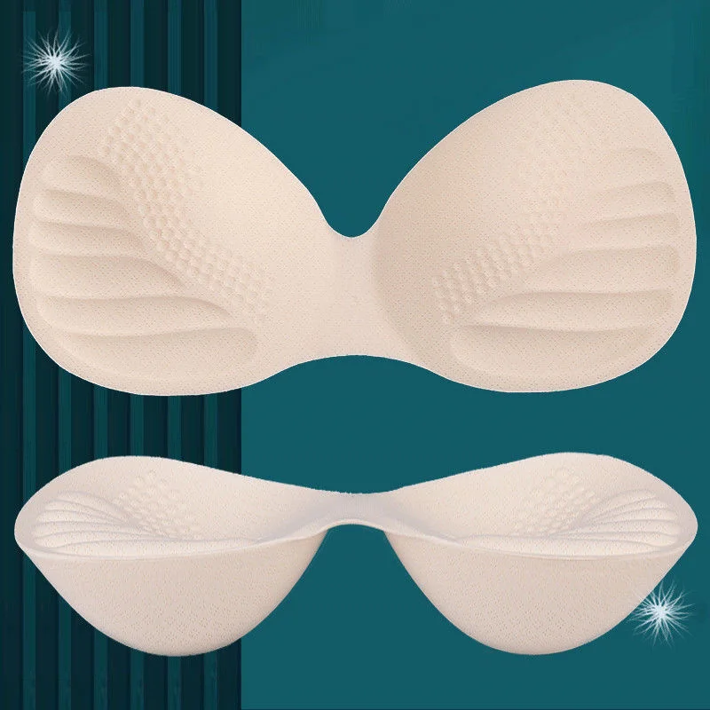 3D Push Up Bra Pads Inserts Women Underwear Small Breast Lift Breathable  Sponge Padded Bra Pad Lining Swimsuit Bra Insert - AliExpress