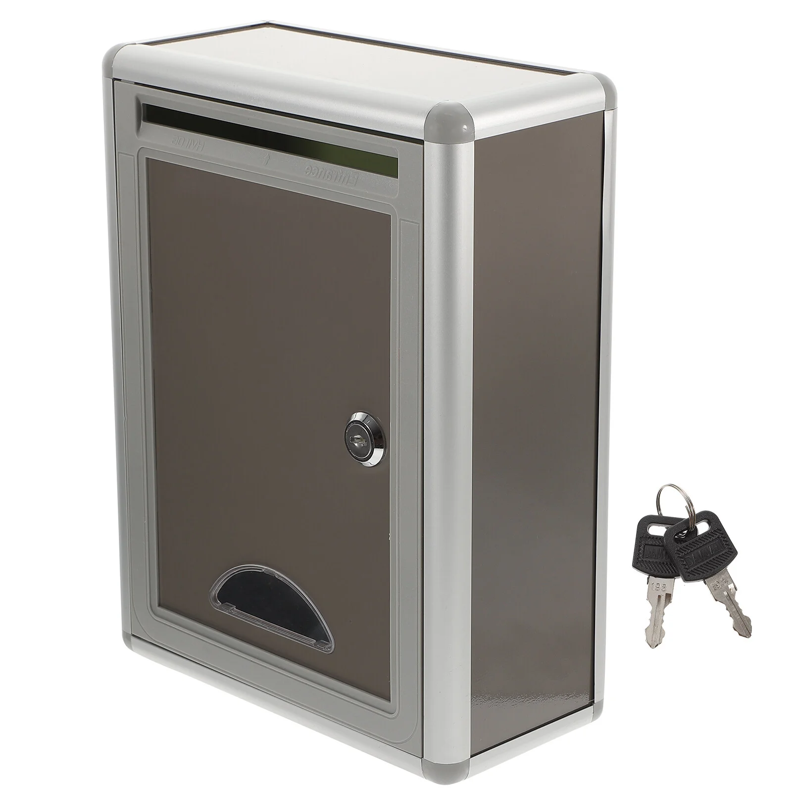 Small-Suggestion-Box-Mailbox-With-Lock-Wall-Hanging-Complaint-Suggestion-Box-Aluminium-Alloy-Box.jpg Kis Javaslat Doboz Postafiók Zár Fali Függő Panaszokkal, - Image 2