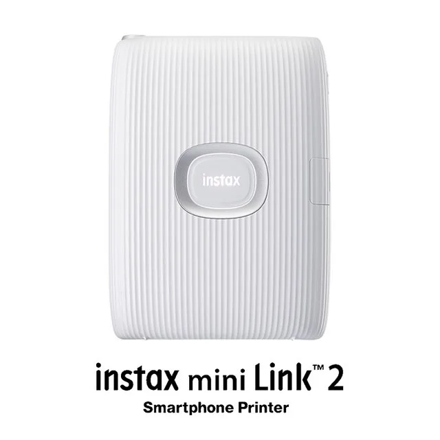 Fujifilm-impresora de cámara fotográfica Instax Mini Link 2, Original, 20 o  40 hojas opcionales, película blanca
