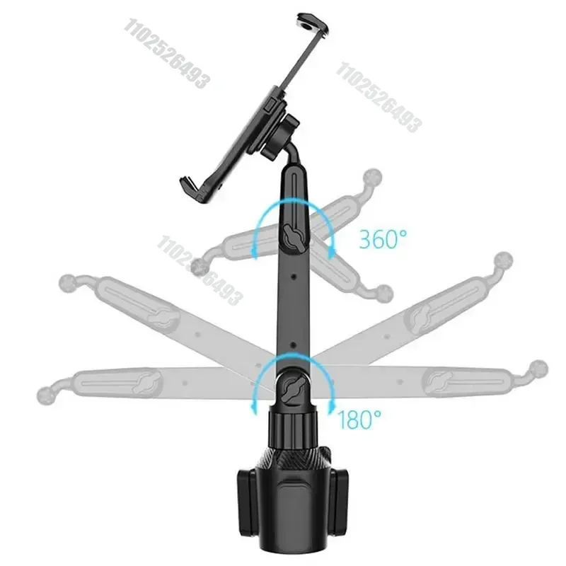 Universal Car Tablet Stand Cup Phone Holder Smartphone Holder 360 Adjustable IPad Mount Mobile Phone Holder Interior Supplies