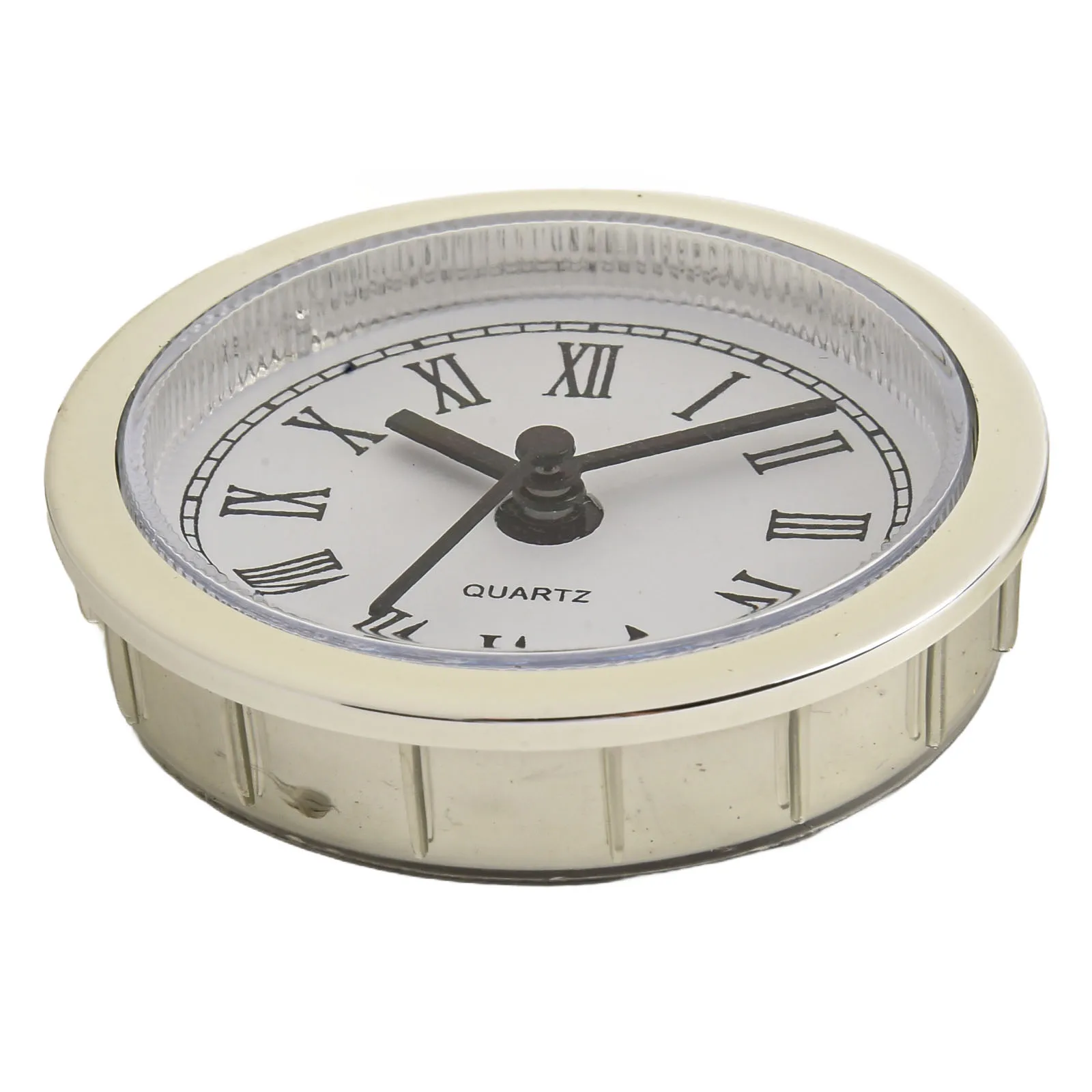 DIY Clock Projects Clock Movement Replacement 50MM Clock Insert High-Quality Movement Precise Timekeeping Transparent Lens 4