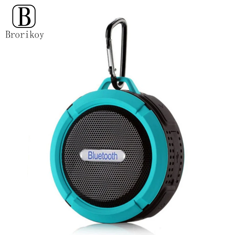 C6 Bluetooth Speaker Audio Sound Portable Waterproof Mobile Phone Wireless Hands-Free Shower Bathroom Swimming Pool Car Outdoor - ANKUX Tech Co., Ltd