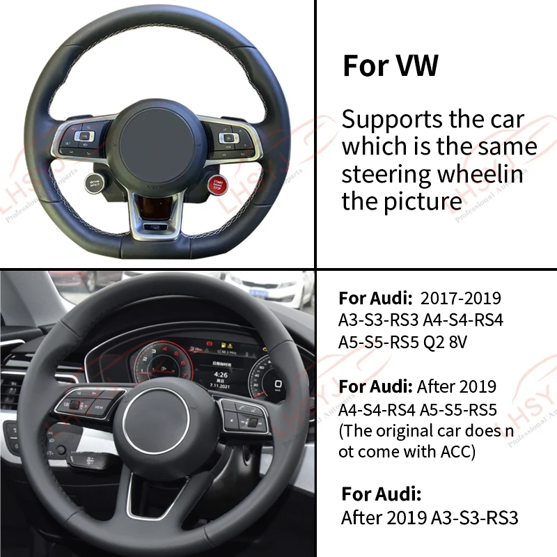 Steering Wheel Engine Start Stop Switch Driving Mode Select Button Switch For Audi A3 A4 A5 A6 A7 A8 Q2 VW Golf 7 Rline GTI
