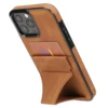 الفاخرة رقيقة جدا غطاء جلد آيفون 13 11 12 mini Pro XR XS ماكس X 7 8 Plus محفظة فتحات بطاقة صدمات الوجه 4