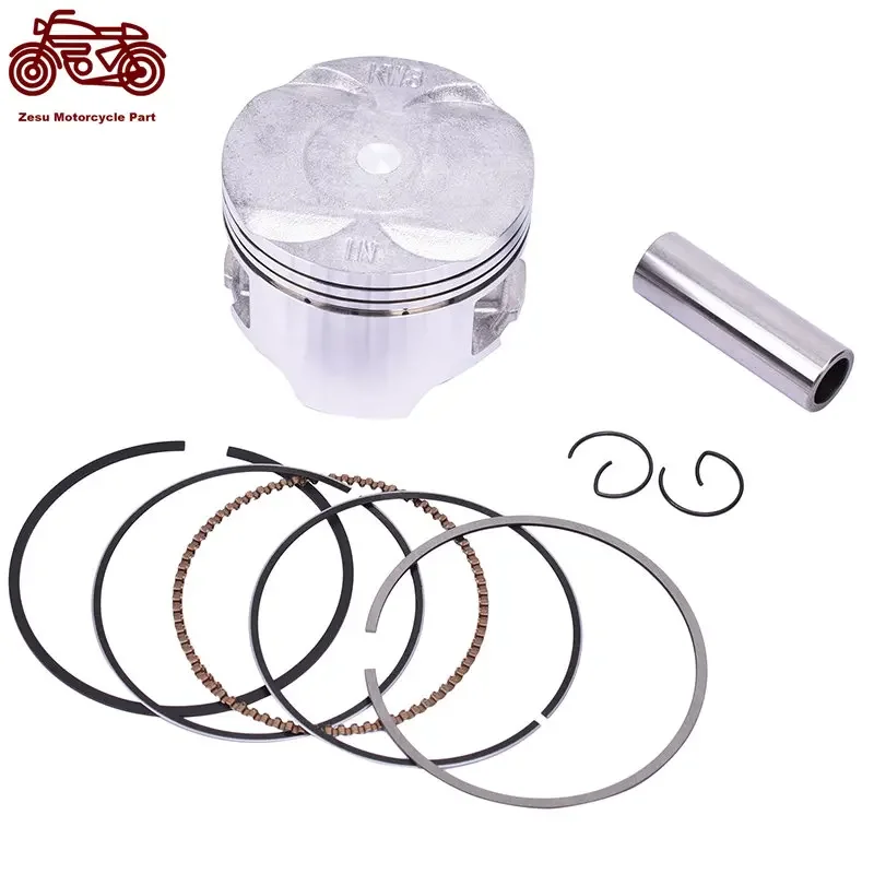 

70mm 70.25mm 70.5mm 70.75mm 71mm STD~+100 +25 +50 +75 Motorcycle Engine Pison and Rings Set For Honda 13101-KW3-000 NX250A 88-90