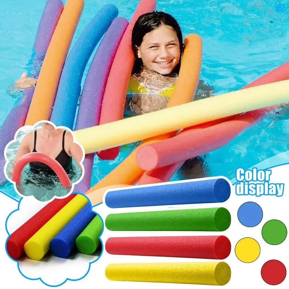 Swimming Pool Noodle Float Aid Swim Noodles Ring Foam Buoyancy Stick
