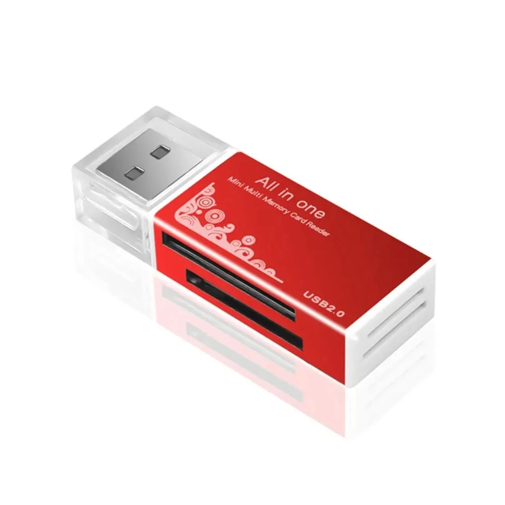 2-in-1 USB 3.0 High Speed Card Reader TF Memory Adapter Flash Drive Design