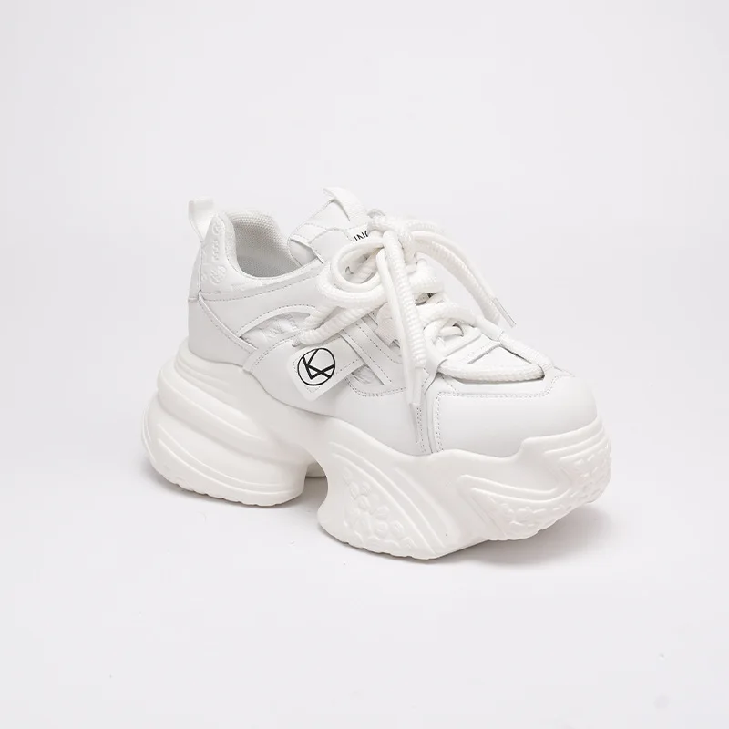 Fashion Height Increasing Sneakers Women Breathable Sneakers for Women Outdoor Spring Shoes for Women New Trendy Chunky Sneakers