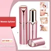 Electric Eyebrow Trimmer Mini Epilator Lipstick Facial Hair Removal Portable Women Painless Razor Tool 1