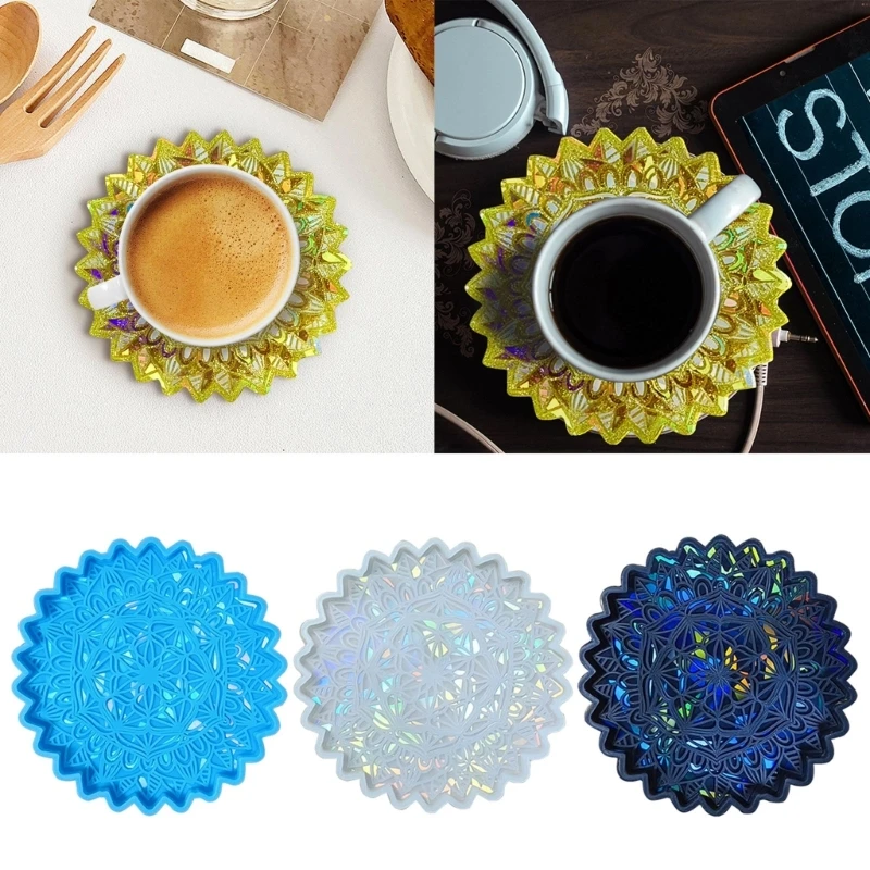 

Silicone Molds for Resin Coasters Silicone Molds Epoxy Resin Mould for DIY Enthusiasts Crafters