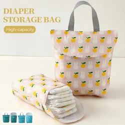 Waterproof Diaper Storage Bag Portable Baby Products Organizer Portable Capacity Nappy Bag Mummy Bag