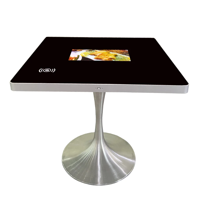 Multi touch table stand totem interactive touch screen table