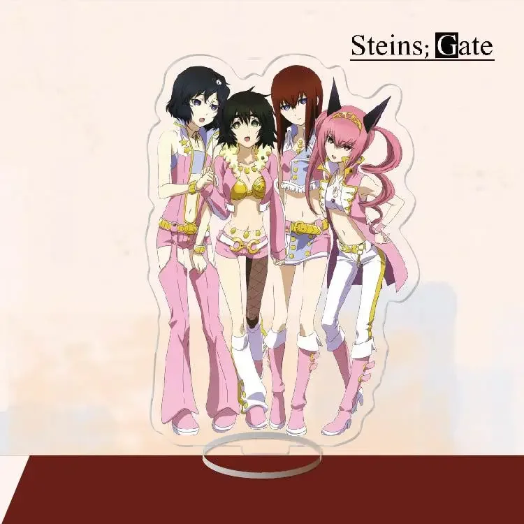 Set De 2 Acryliques Steins Gate – Makise Kurisu & Okabe Rintaro – Figurine