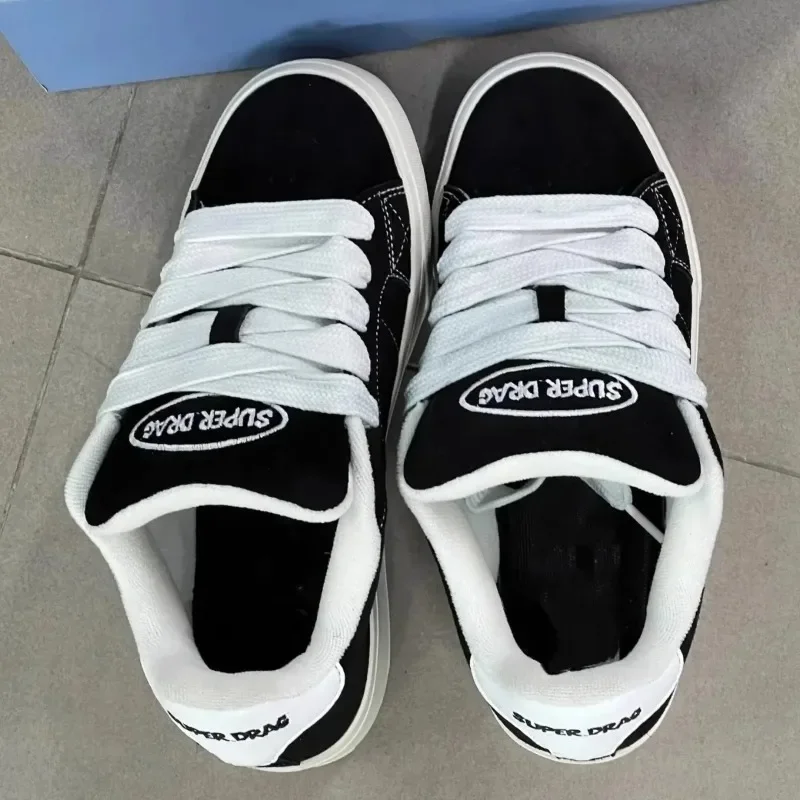 Women Casual Shoes Fashion Low Cut Lace-Up Leisure Sneakers Outdoor Comfortable Non-Slip Female Flats Trainers 35-40 2