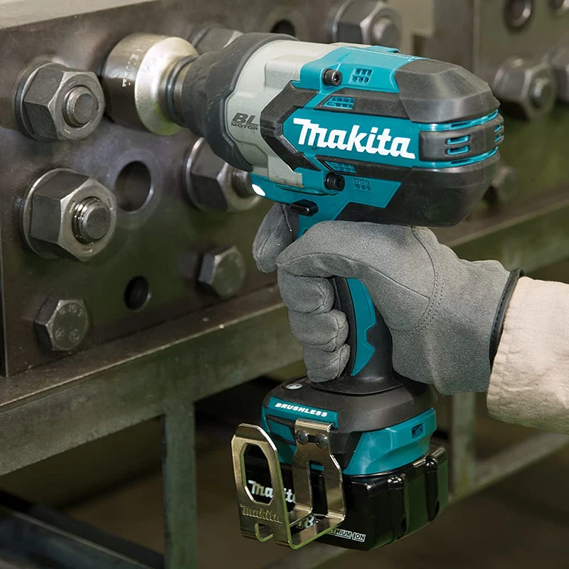Duke pålægge Glat Makita Dtw1001 Cordless Impact Wrench 18v Brushless High Torque 1050nm Auto  Repair Tower Crane Lithium Electric Wrench 19mm - Electric Wrench -  AliExpress